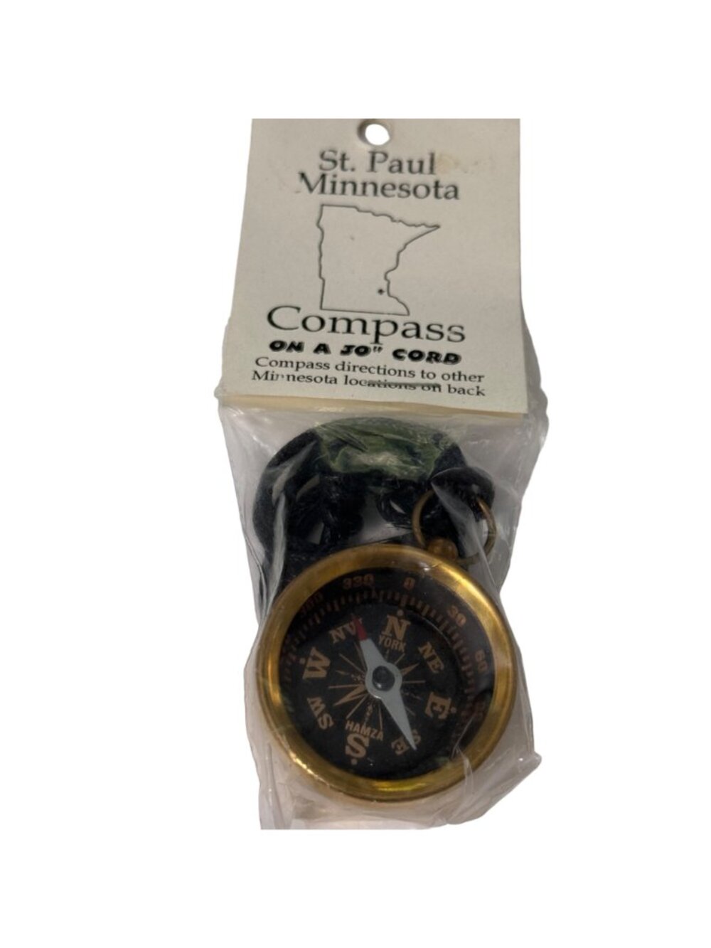 Vintage Compass & Harmonica Necklace Set New Funny Gag Gift Stocking Stuffer - Picture 2 of 12